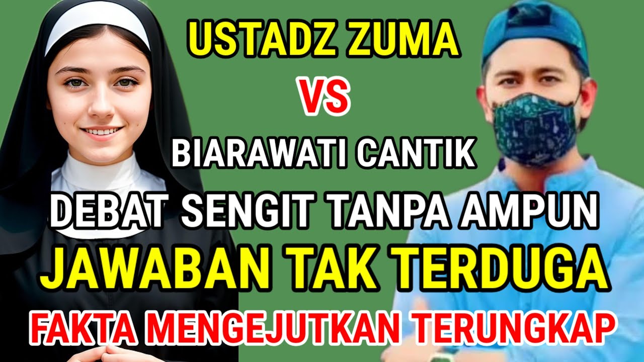 Debat Tak Terduga‼️ Pertanyaan Sulit Dari Biarawati Kepada Ustadz Zuma