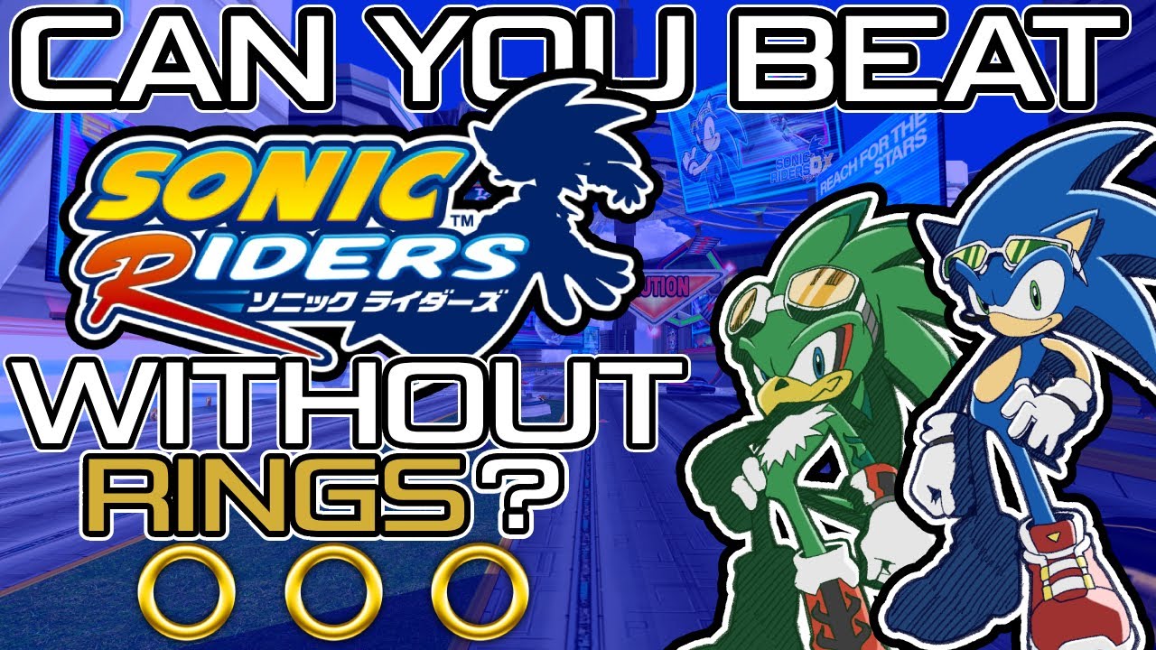 Can You Beat Sonic Riders Without Collecting Rings?