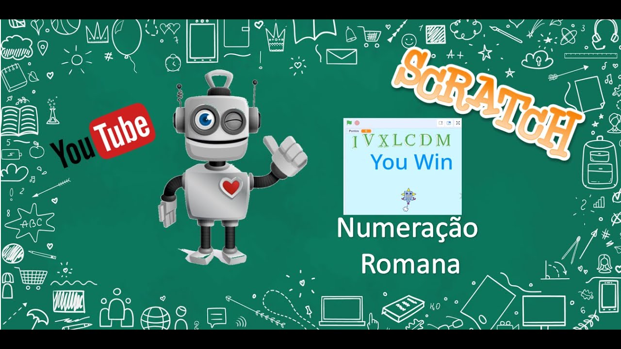 Scratch - Jogo Numeração Romana 1ª Parte