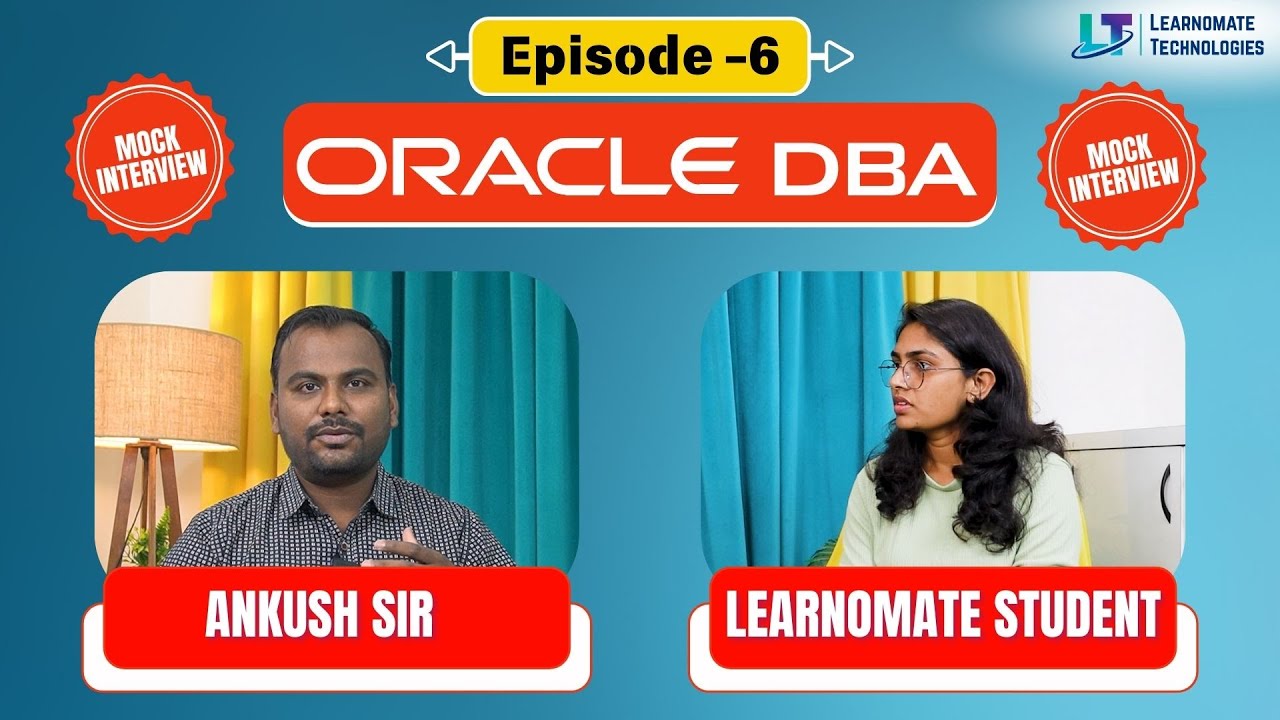 Oracle DBA Mock Interview | Episode -06 | interview Questions for Freshers | Learnomate technologies