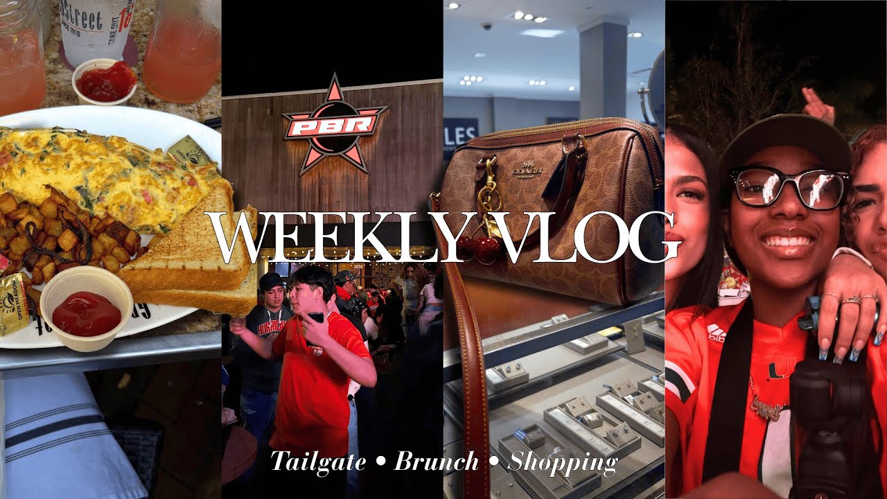 I Didn’t Expect This Weekend to Turn Out Like This! | UM TAILGATE, BRUNCH, & MORE. 