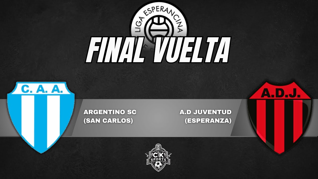 Argentino SCC  🆚  A.D Juventud  | Fútbol femenino | Final (Vuelta) |  Torneo Clausura 2025