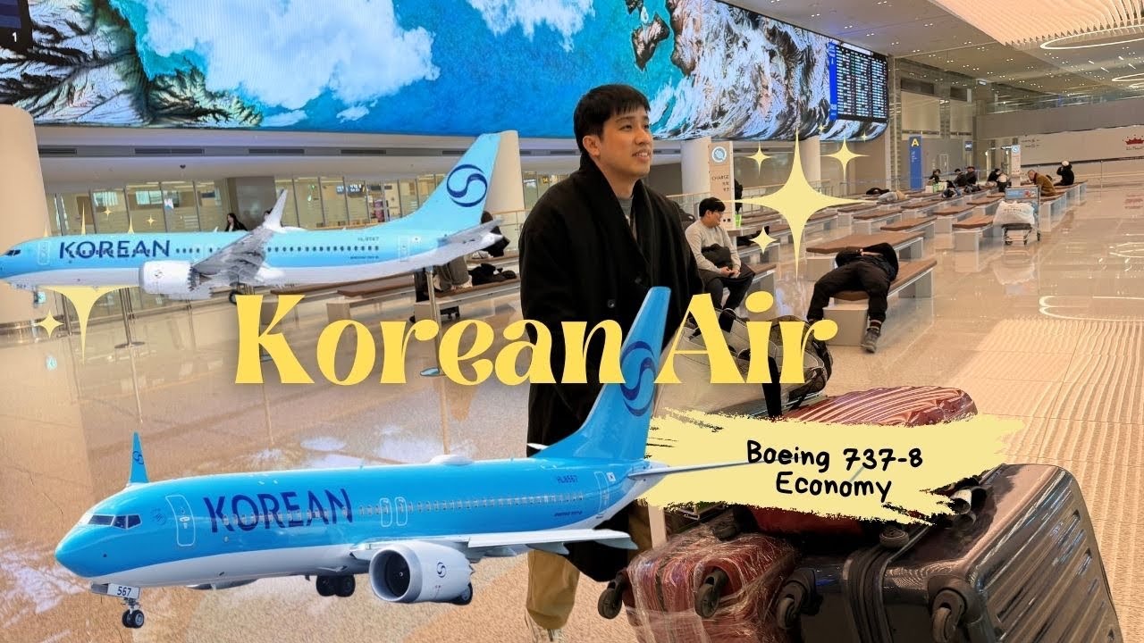 НОВОЕ ЛИЦО KOREAN AIR: 737-8 ШАНХАЙ ХОНЦЯО (SHA) В ИНЧХОН СЕУЛ (ICN)