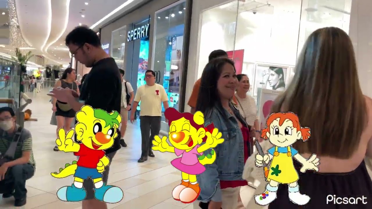 Chevady, Dommie And Emily At SM Aura #吉的堡 