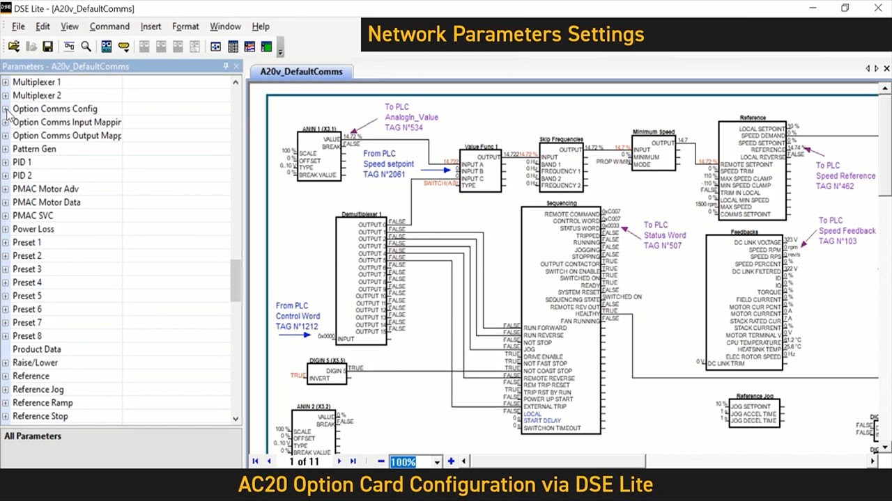 How to set up EtherCAT Communication with AC20 Variable Speed Drive | Parker Hannifin