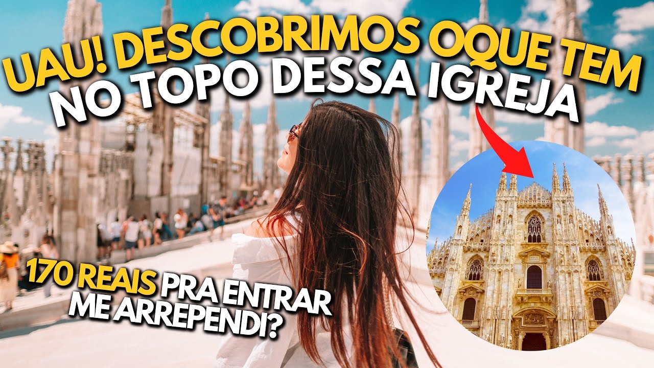A MAIOR IGREJA DA ITALIA: CATEDRAL DUOMO DE MILÃO 🇮🇹