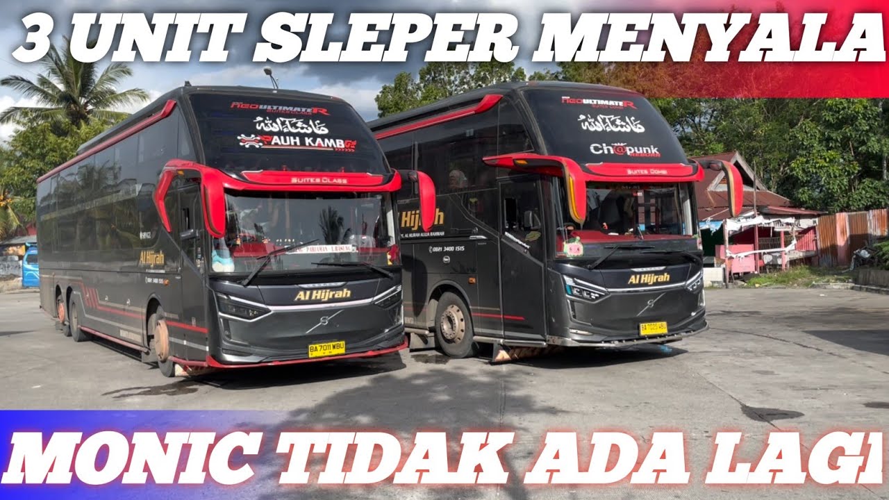 3 unit alhijrah dari pulau jawa ada yang putar kepala monic sudah tidak ada lagi di alhijrah 