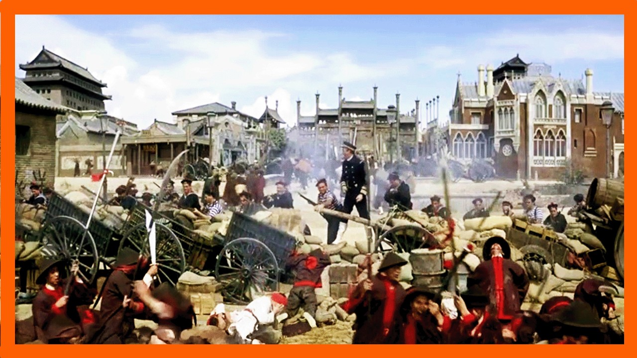 💥 55 дней в Пекине (1963) | Честь, Мужество и Борьба за Жизнь 🇨🇳