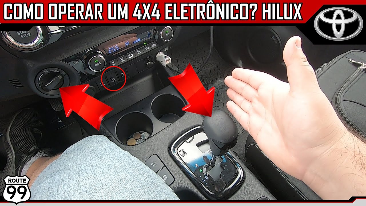 COMO SE OPERA UMA PICAPE COM SISTEMA 4X4 ELETRÔNICO? | TOYOTA HILUX SRX 2020