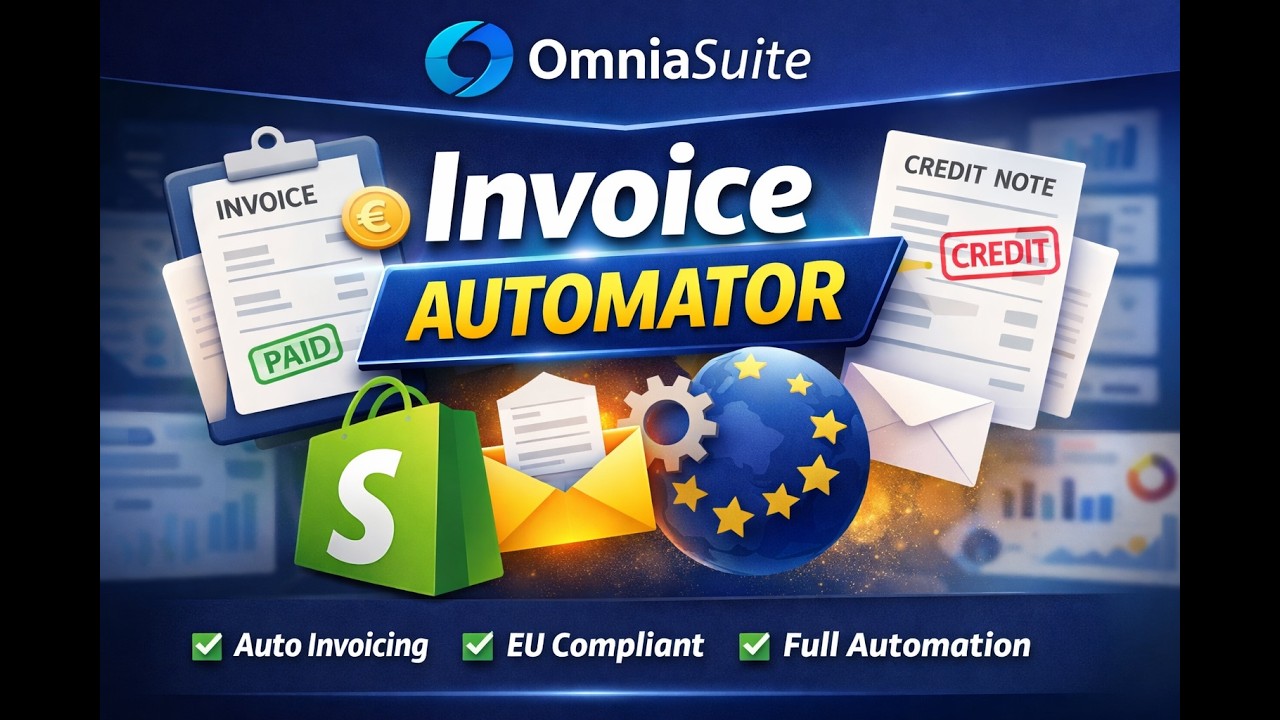 Shopify Invoicing &ndash; Automatic Invoices & Credit Notes | OmniaSuite