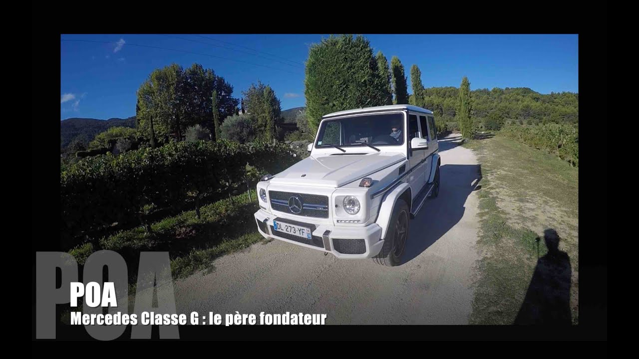 Nouveau Mercedes Classe G 2015 : le père fondateur ! - Essai