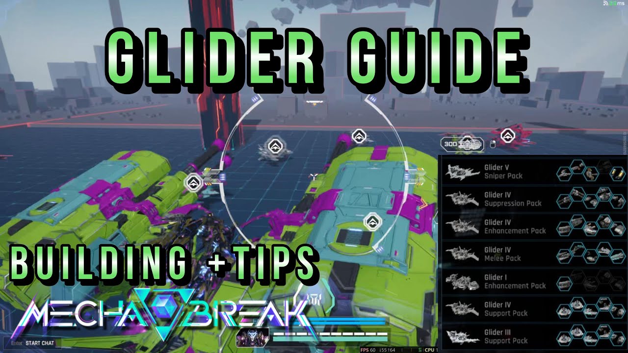 Glider Guide for Mecha BREAK - Season 1