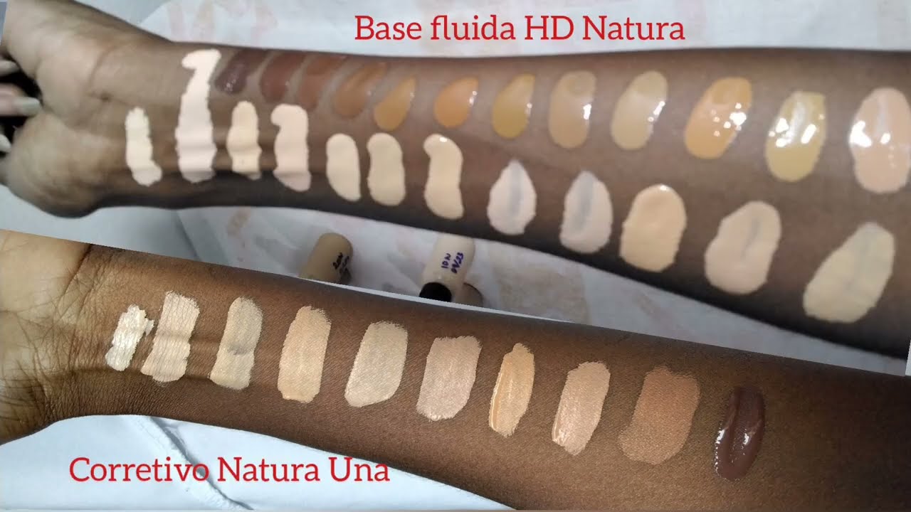 Corretivo Natura Una Cobertura Extrema 24h - resenha com swatches de todas as tonalidades