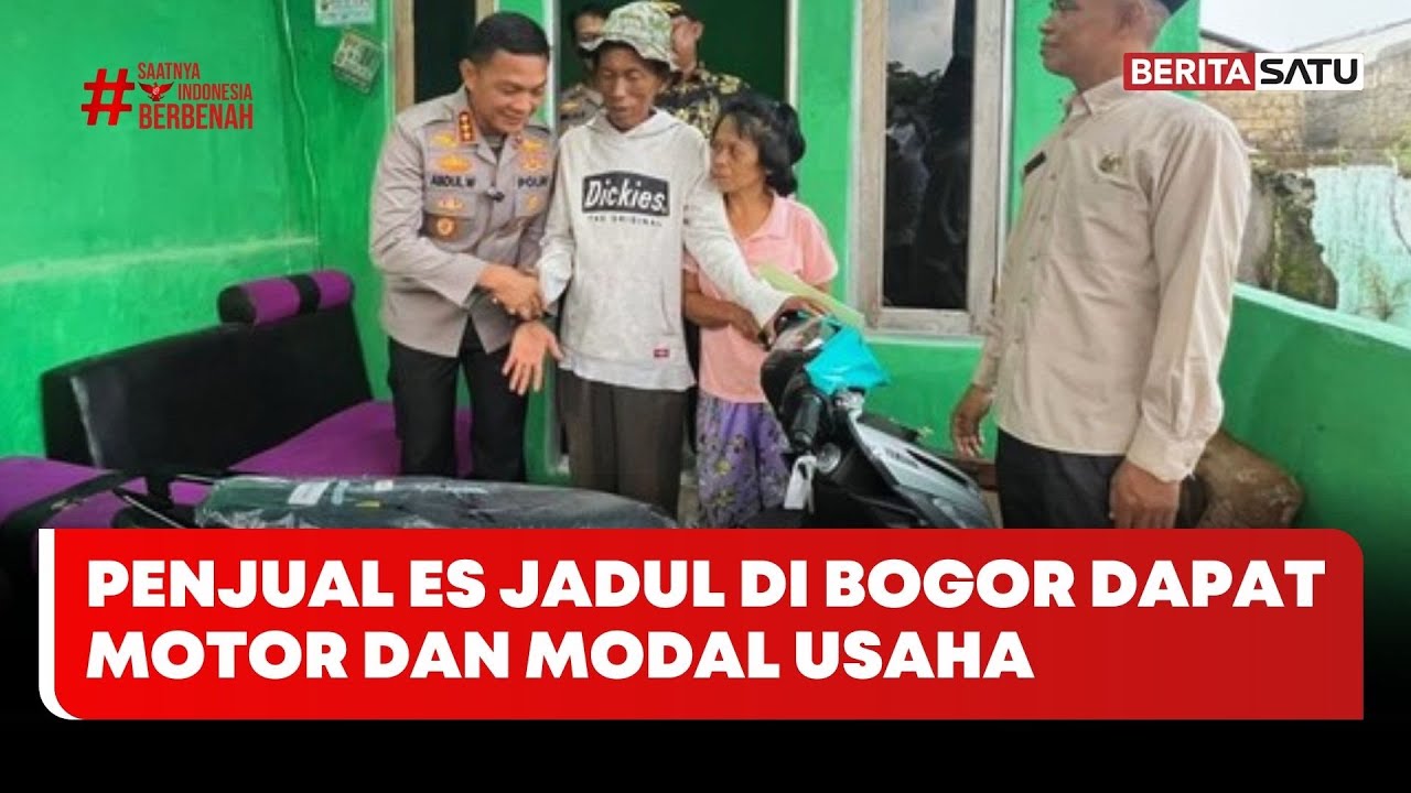 Penjual Es Jadul di Bogor Dapat Motor dan Modal Usaha #beritasatu