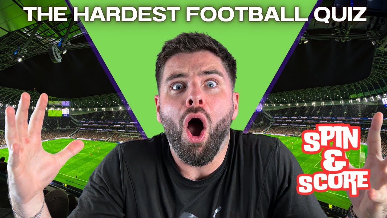 EXPERT FOOTBALL QUIZ Spin & Score ⚽ 💪 with @TomGarrattVlogs