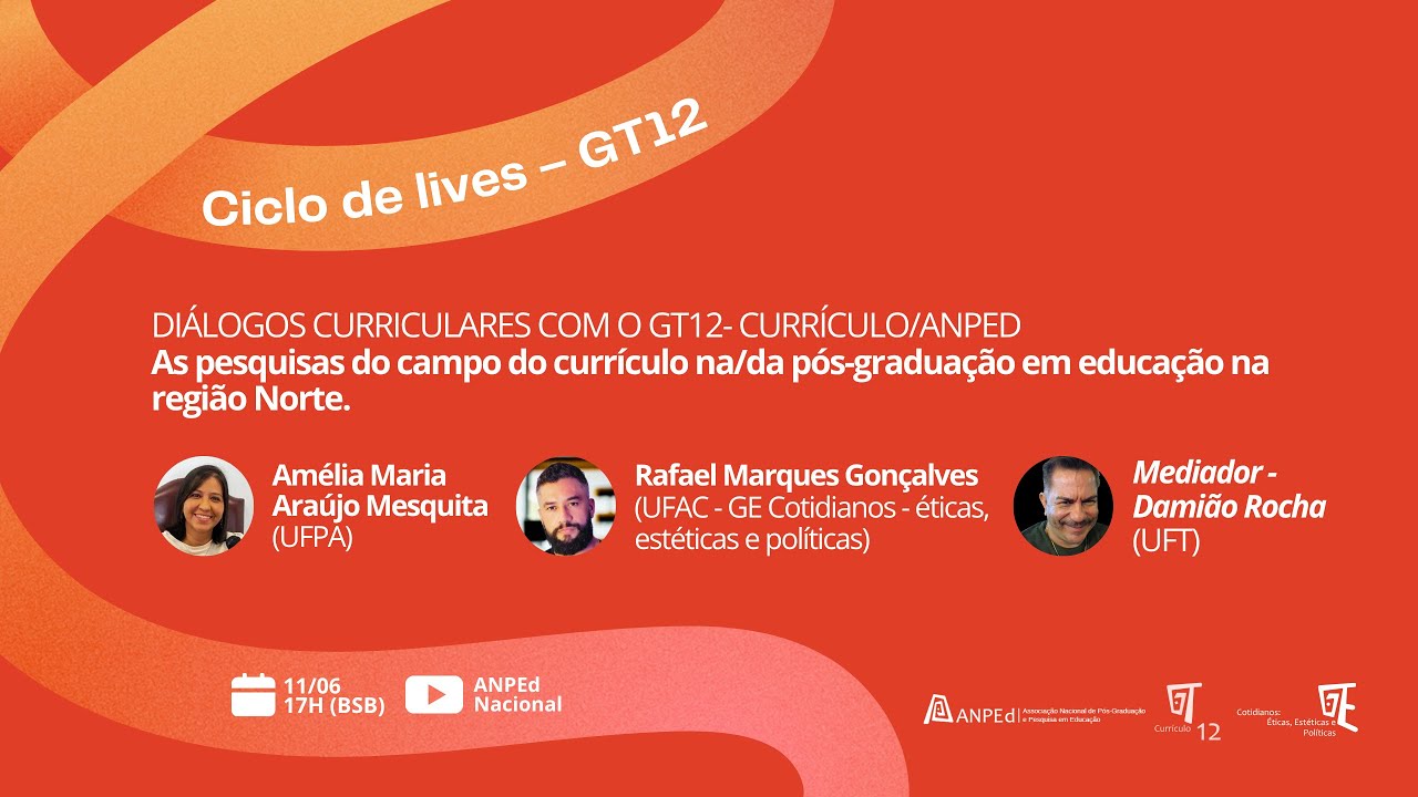 As pesquisas do campo do currículo na/da pós-graduação em educação na região Norte