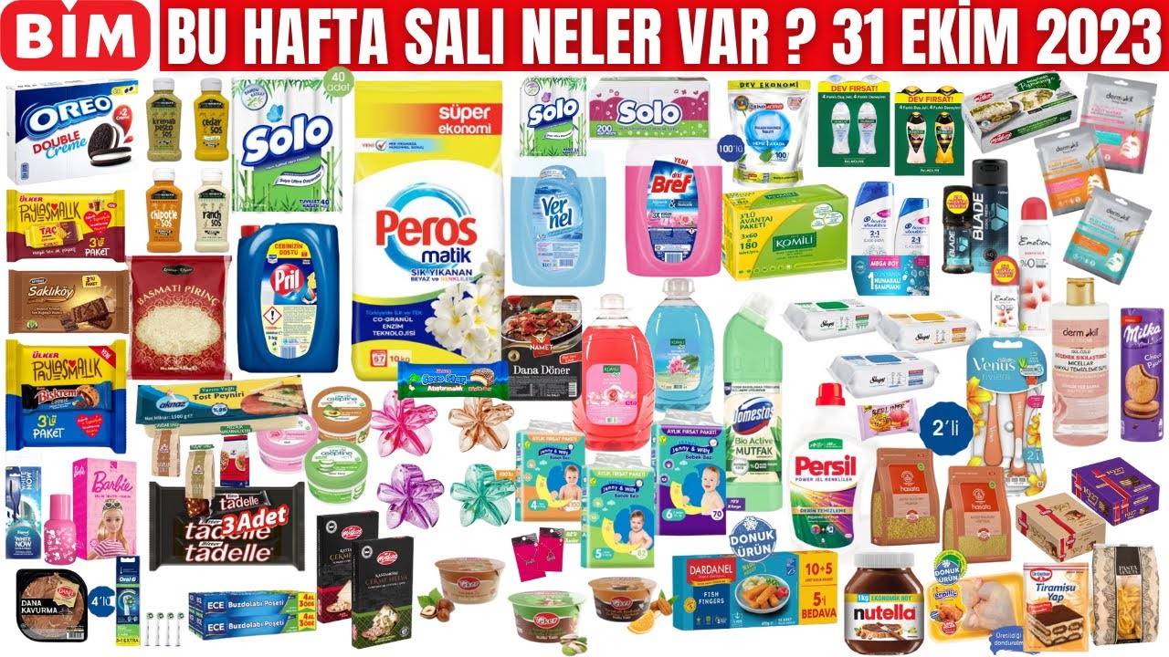 BU SALI BİM&rsquo;DE NELER VAR ? | BİM 31 EKİM 2023 | BİM İNDİRİMLERİ | BİM GIDA TEMİZLİK  | Bim Akt&uuml;el