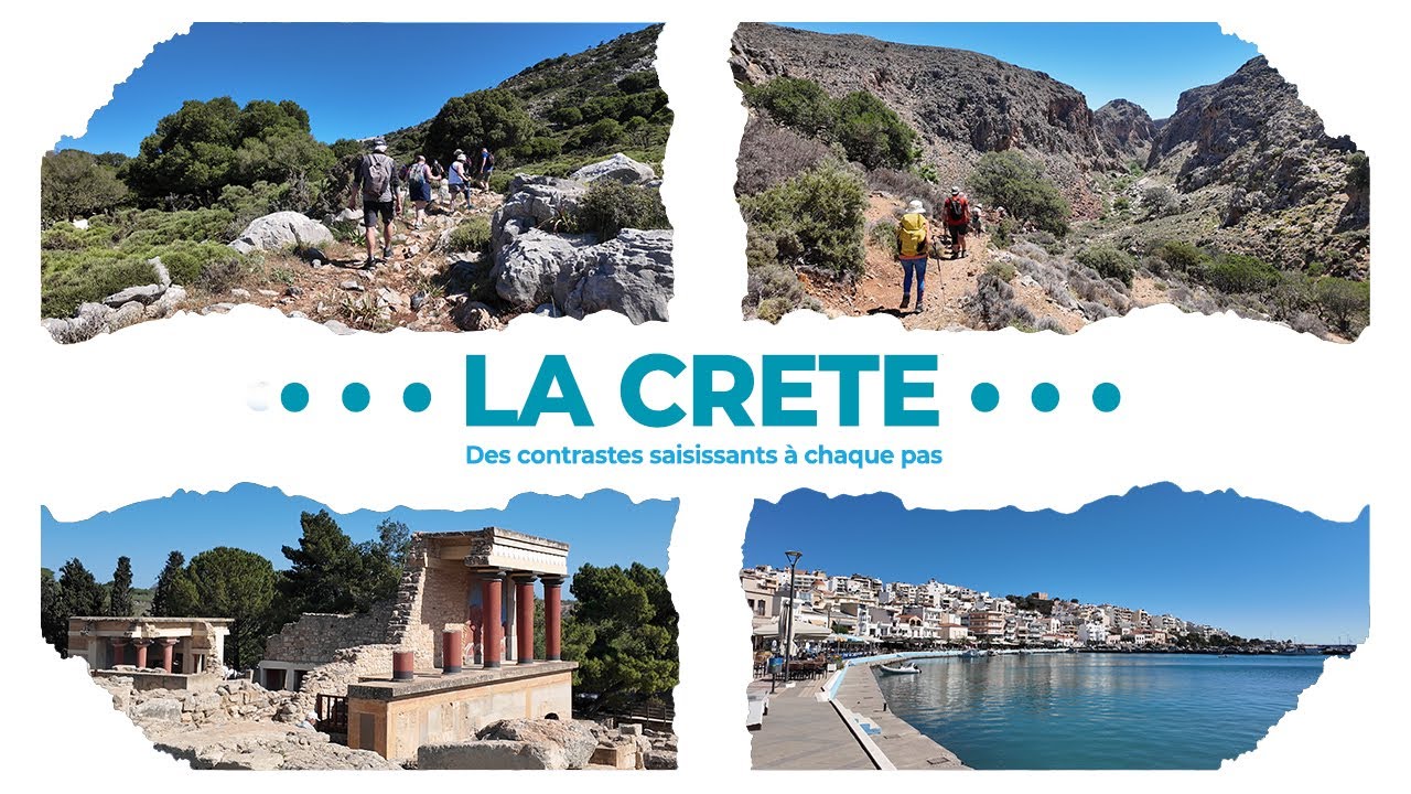 Randonn&eacute;e en Cr&ecirc;te avec Sud Evasion : voyage inoubliable entre montagnes, histoire et mer turquoise
