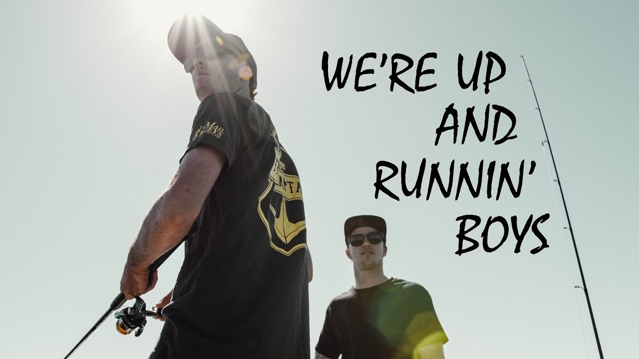 We're up and runnin boys