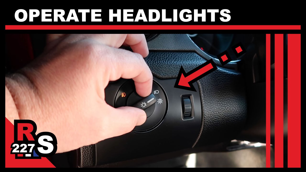 How to Operate Headlights (2010-2014 Mustang)