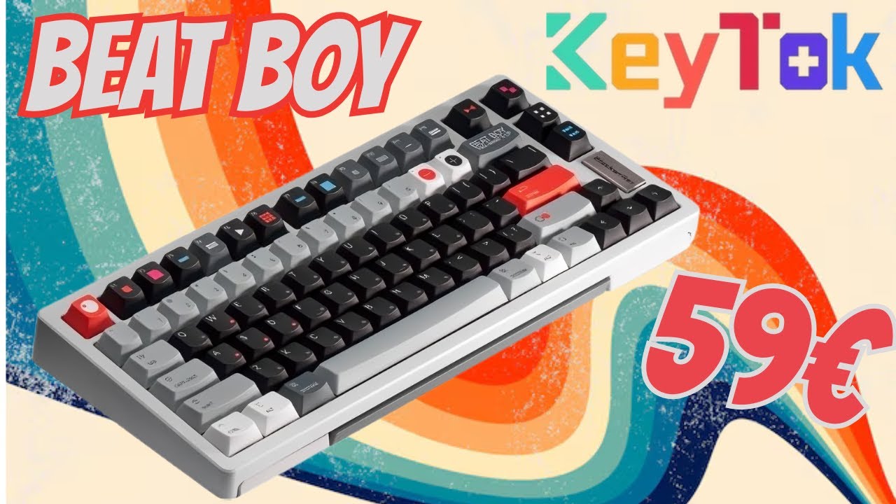 🕹️ KEYTOK Beat Boy: &iquest;Los keycaps m&aacute;s originales de 2025? 🎨 Retro, calidad premium y personalizaci&oacute;n