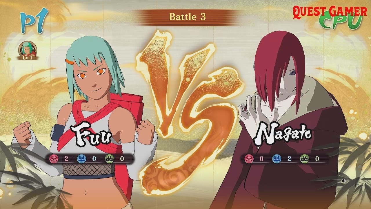 Jinchūriki Fuu (VS)  Akatsuki Nagato