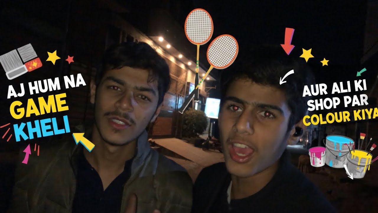 Game Kheli Shop Rang Di 😱 | Dosto Ke Sath Full Masti Vlog