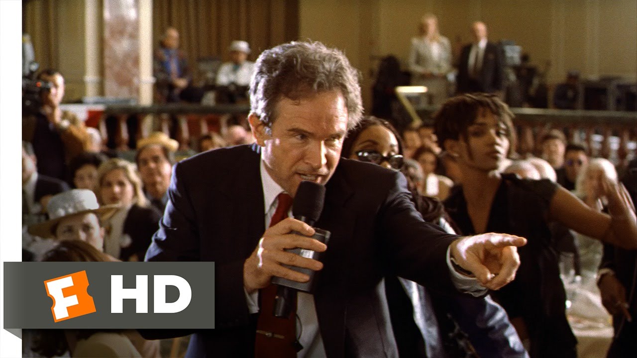 Bulworth (2/5) Movie CLIP - Bulworth Raps (1998) HD