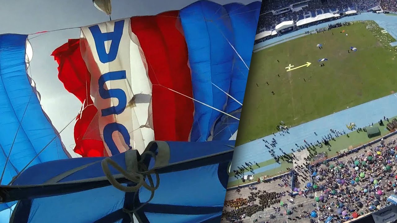 Friday Freakout: Parachute Rips In Half On Demo Jump, Lands In Stadium