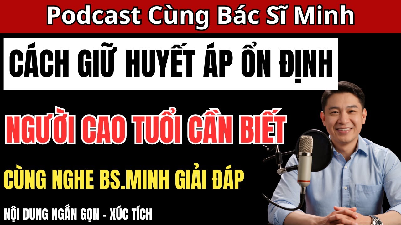 Người Cao Tuổi Cần Biết: Cách Giữ Huyết Áp Ổn Định Không Cần Thuốc Đắt Tiền