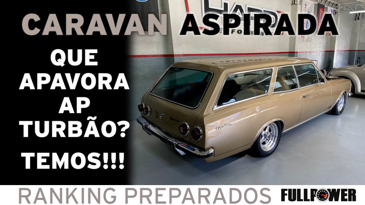 Aspirado ANIMAL que incomoda e leva muito turbão? Taí a Caravan do 