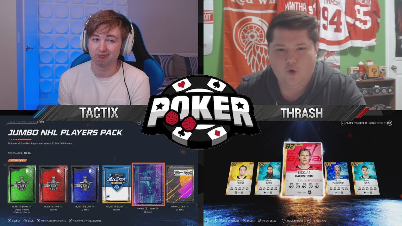 NHL 20 HUT POKER! PACK OPENING w/ Thrash