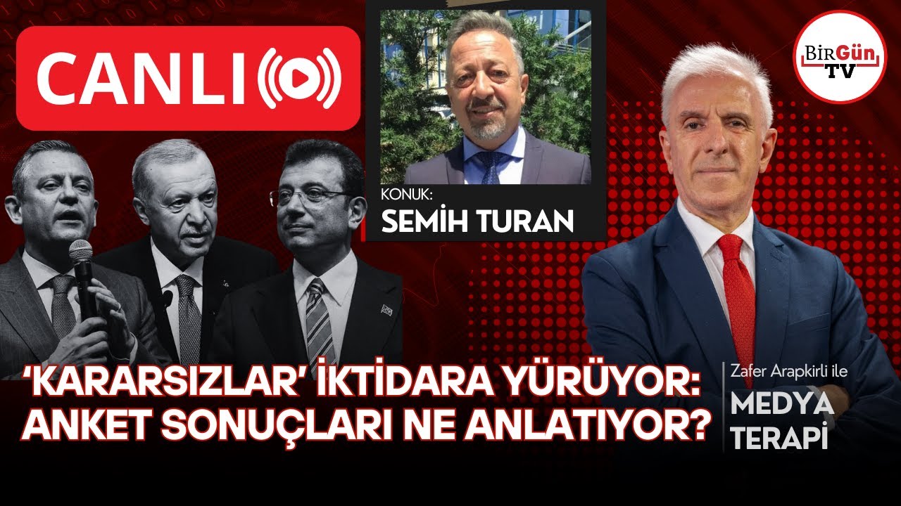 #CANLI I 'Kararsızlar' iktidara yürüyor: Son anket sonuçları ne anlatıyor? I Medyaterapi 09.02.2026
