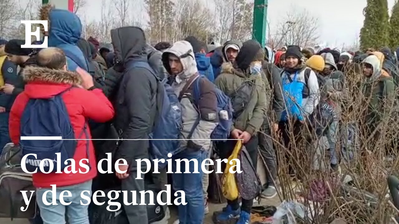 UCRANIA: Los INMIGRANTES que huyen de la GUERRA denuncian RACISMO | EL PAÍS
