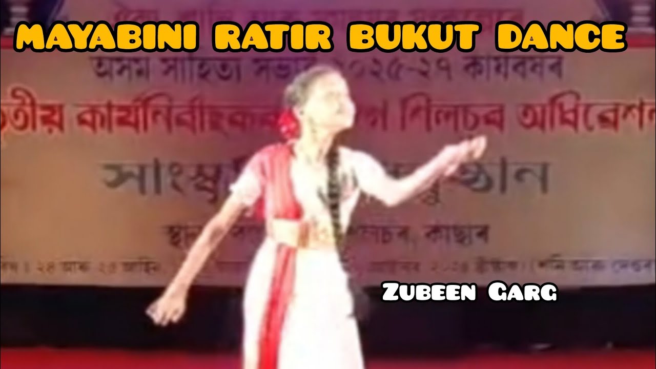 Mayabini Ratir Bukut Dance cover by Moukuhi Deka Kashyap l Moulina 