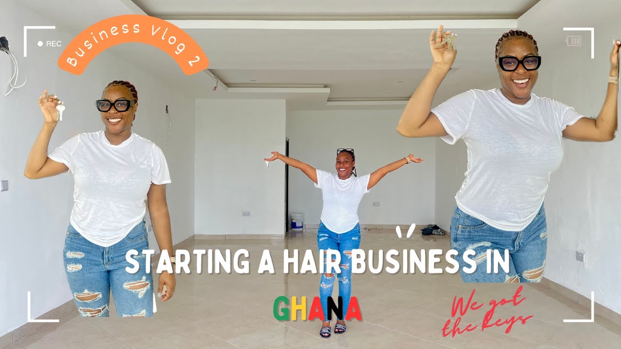 BUSINESS IN GHANA VLOG| OPENING A SALON, FURNITURE & PAINT SHOPPING, VISITING KITEA STORE & MORE..