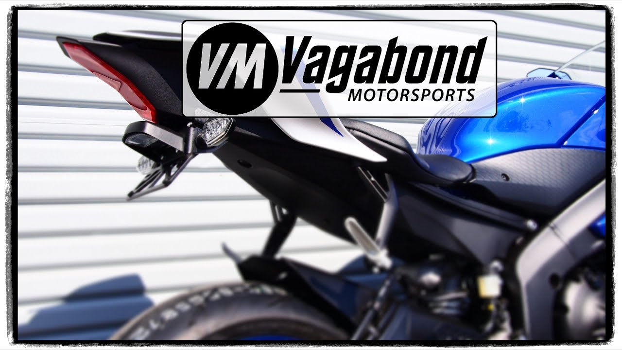 Yamaha R6 (2017+) Fender Eliminator Install - Vagabond Motorsports VM-YR610