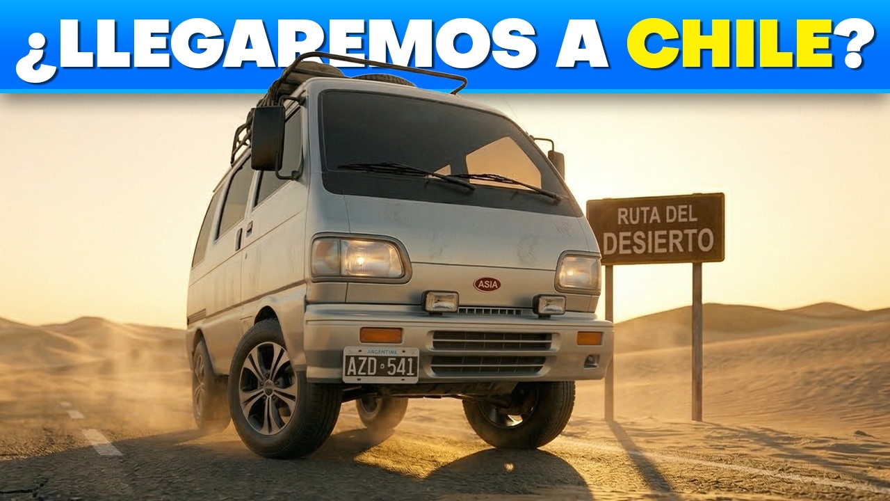 Rumbo a Chile en La Townercita 🚐 | Ruta del Desierto y ¿Nos echan de una YPF en Catriel?