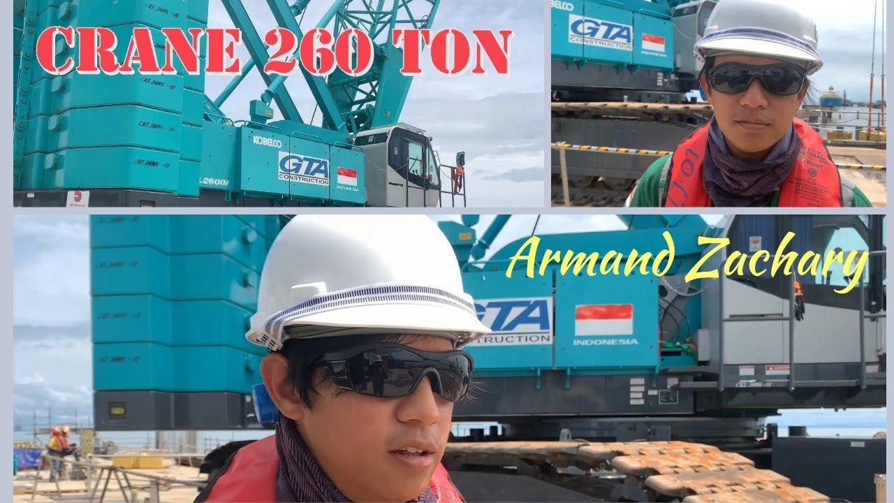 Feat Armand Zachary Load Test Crawler Crane 260 ton Kobelco CKL2600i