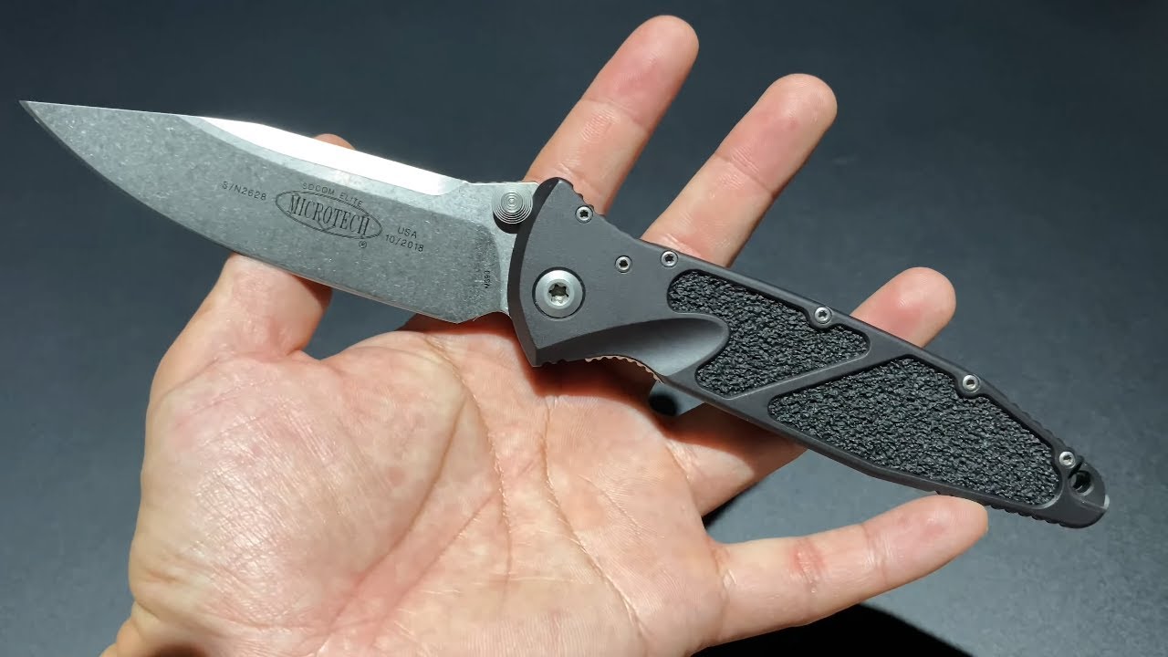 Microtech SOCOM Elite Clip Point Manual ผมว่าผมชอบมากกว่าทันโต๊ะอีกนะ