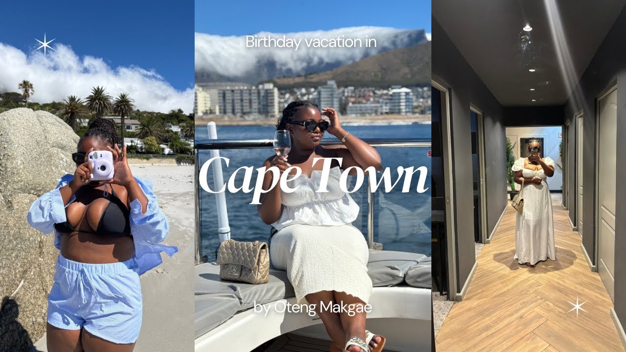 •VLOG: Life as a 21 year old girl | 21st Birthday Vacation 💋 | Cape Town 🇿🇦✨🥂