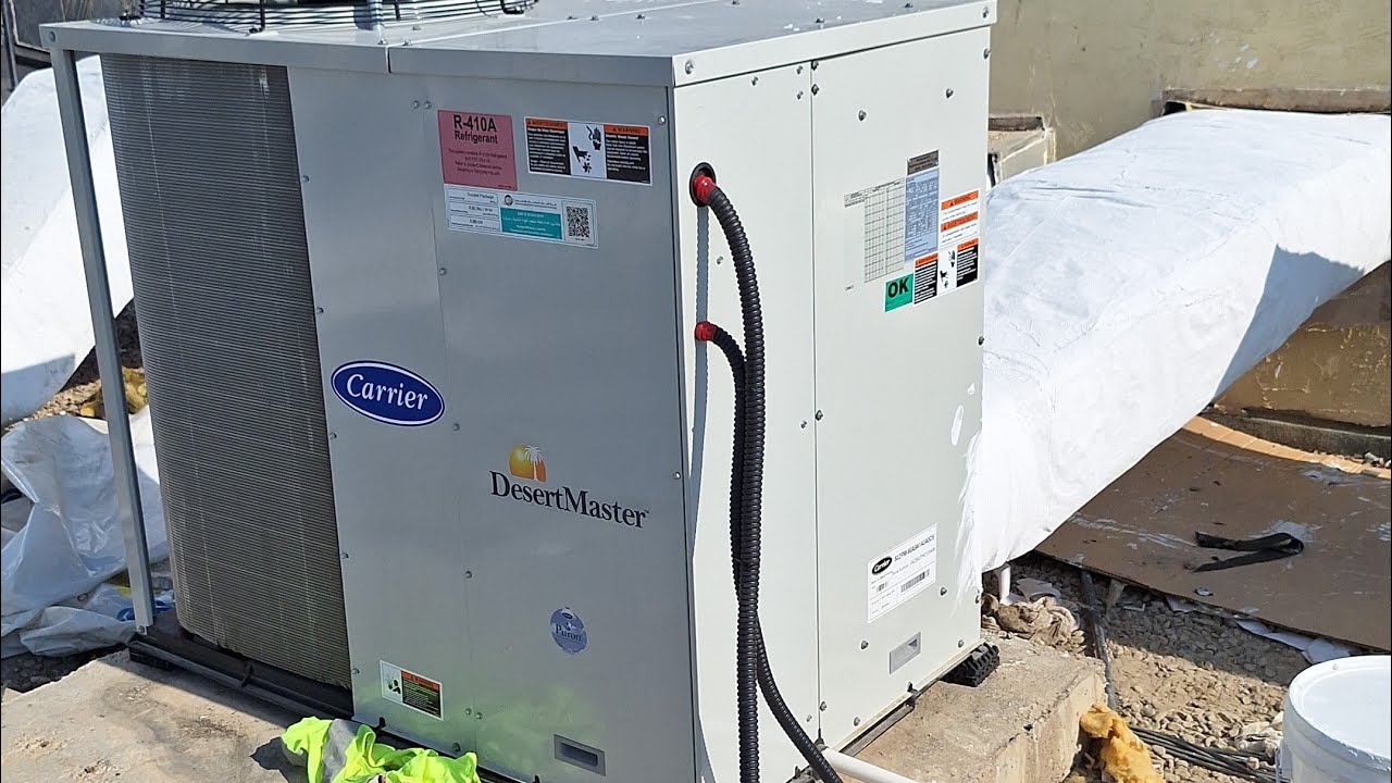 carrier package unit  troubleshooting wiring commissioning full jankari hindi me