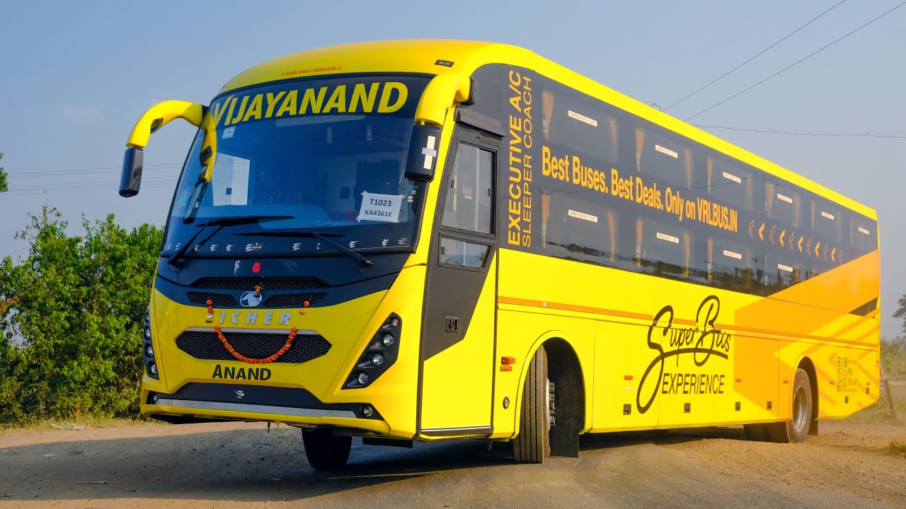 Karnataka’s First | Volvo Eicher Built |  Eicher 6019 13.5M | VRL Vijayanand | AC Sleeper #viral