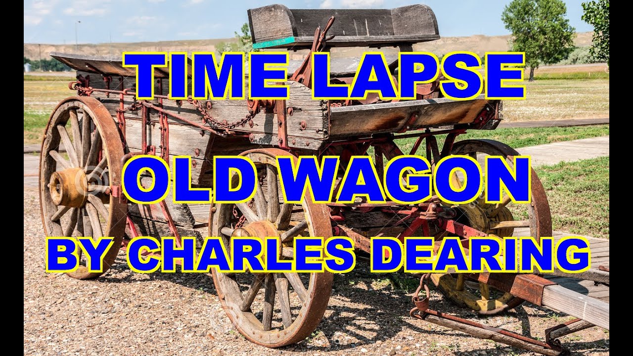 Time Lapse of Old Wagon Scroll Saw Project