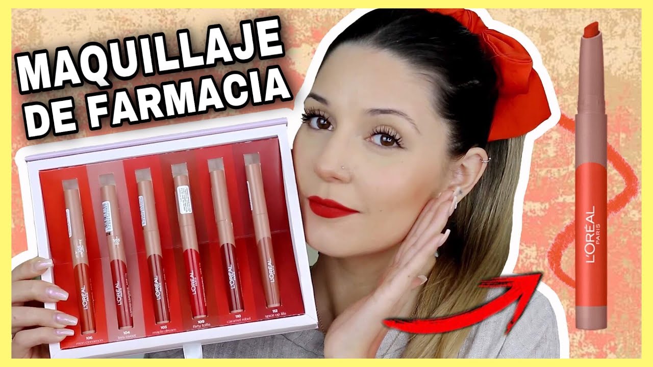 MAQUILLAJE DE FARMACIA: NUEVOS LABIALES DE LÓREAL l INFALLIBLE MATTE CRAYON