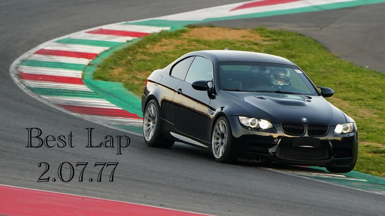 Bmw M3 e92 Best Lap 2.07.77 - Mugello Circuit 16/11/2024