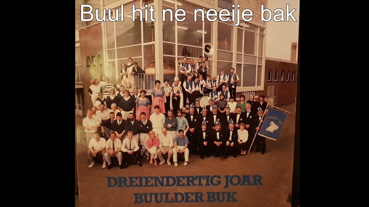 Buul hit ne neeije bak | Farce | Dreiendertig joar buulderbuk