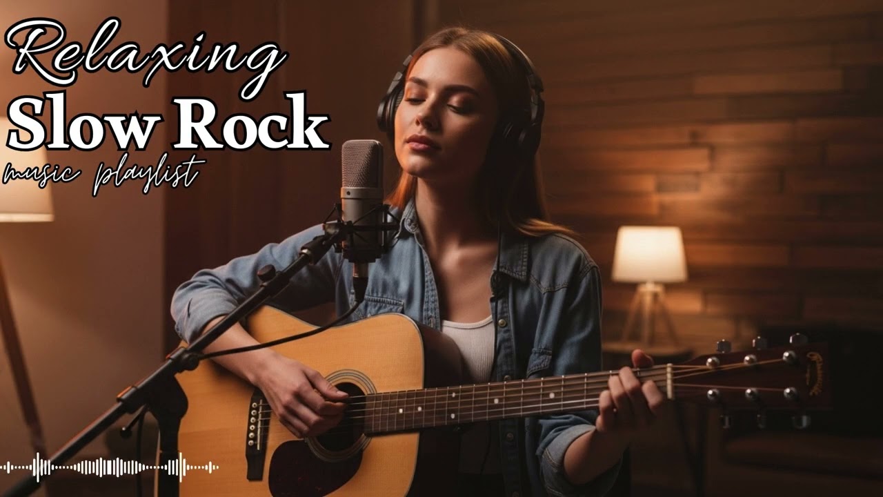 🌙 After Midnight Slow Rock Session 🎶 Soft Guitar Songs for Heavy Hearts