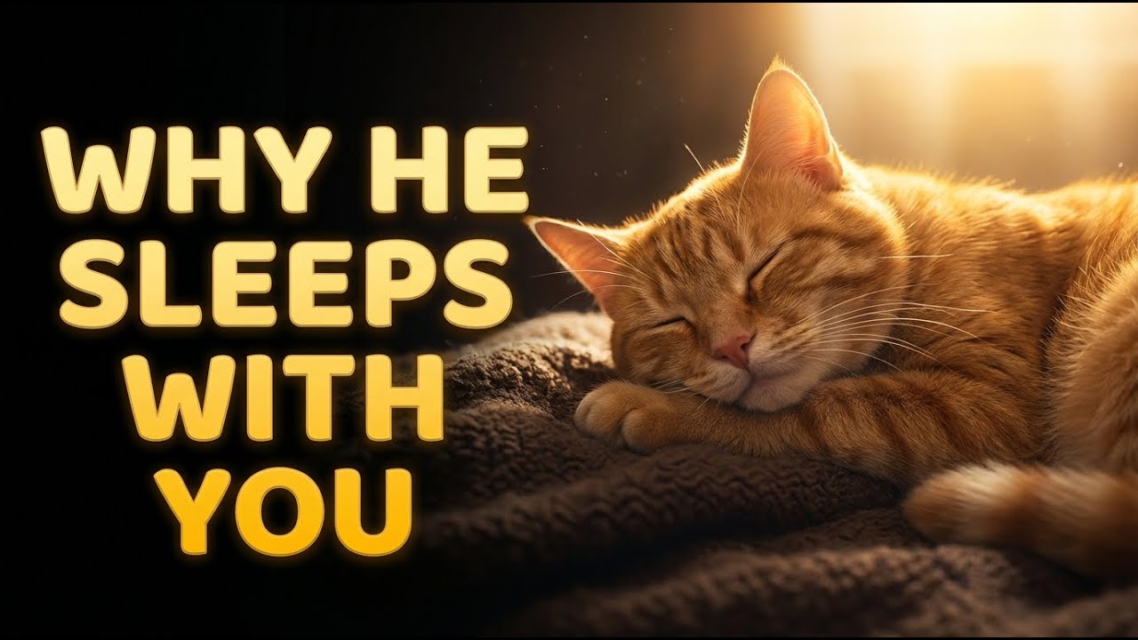 Why Your Male Cat Sleeps With You Scientists Say What It Really Means