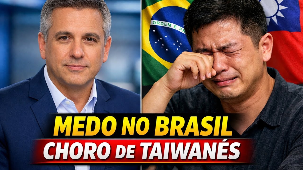 Um homem Taiwanês chegou ao Brasil com medo… e acabou chorando com o que viveu!